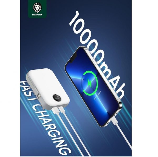 Green monaco magsafe powerbank خرید