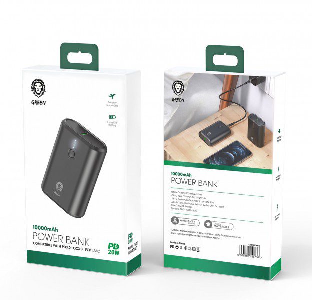 powerbank-1 پاوربانک 10000 گرین لاین