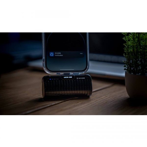 green lightning power bank