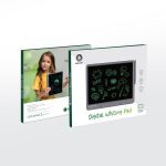 green digital writing pad
