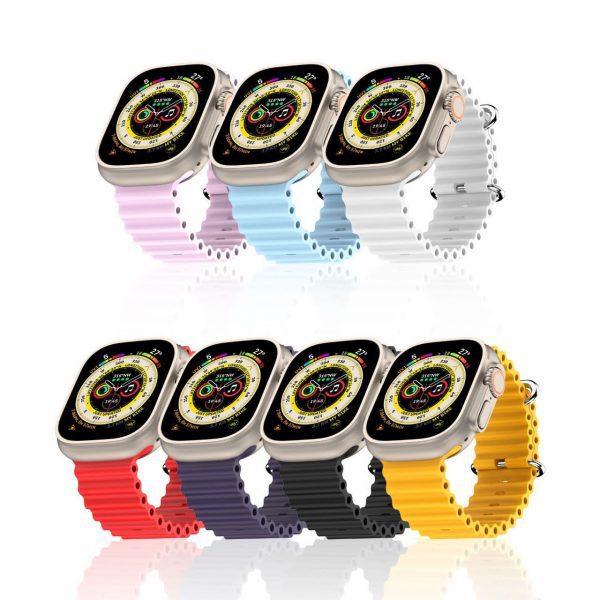green felex silicone watch band