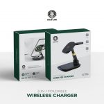 green 3in1 wireless charger