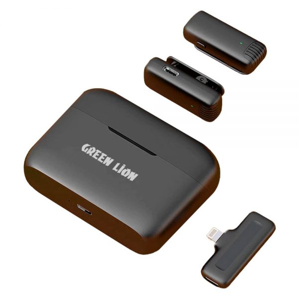 خرید Green 2IN1 Wireless Microphone lightning