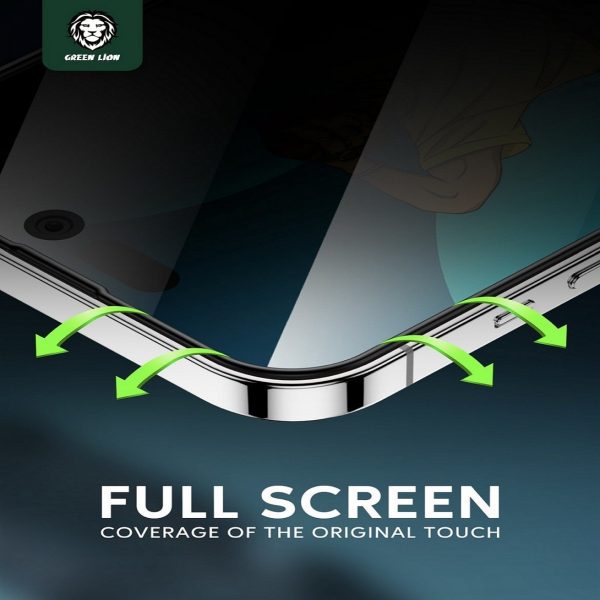 Green lion 3D Silicone Privacy Glass