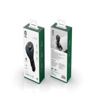 فندکی ماشین با فرستنده FM داخلی گرین Green Wireless Hands Free Car Kit