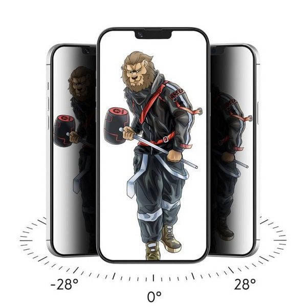 محافظ صفحه نمایش فورت شفاف گرین Green lion Forte HD Glass 13/13pro