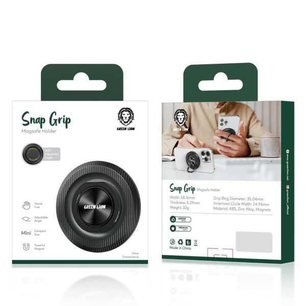 نگهدارنده مگ سیف دار اسنپ گریپ گرین Green Snap Grip Magsafe Holder