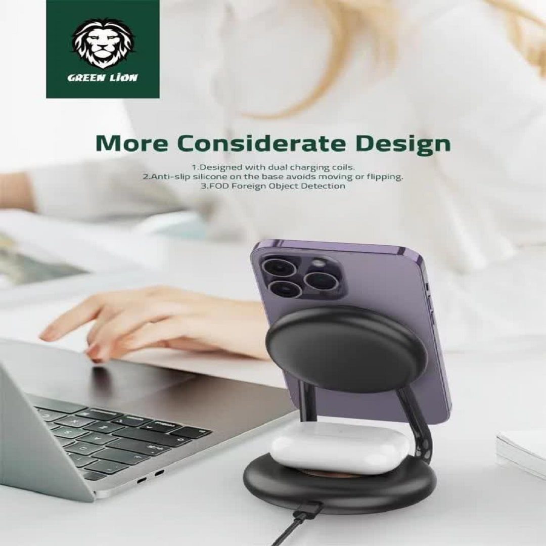 photo4897778479.webp Green 3in1 magcharge hub