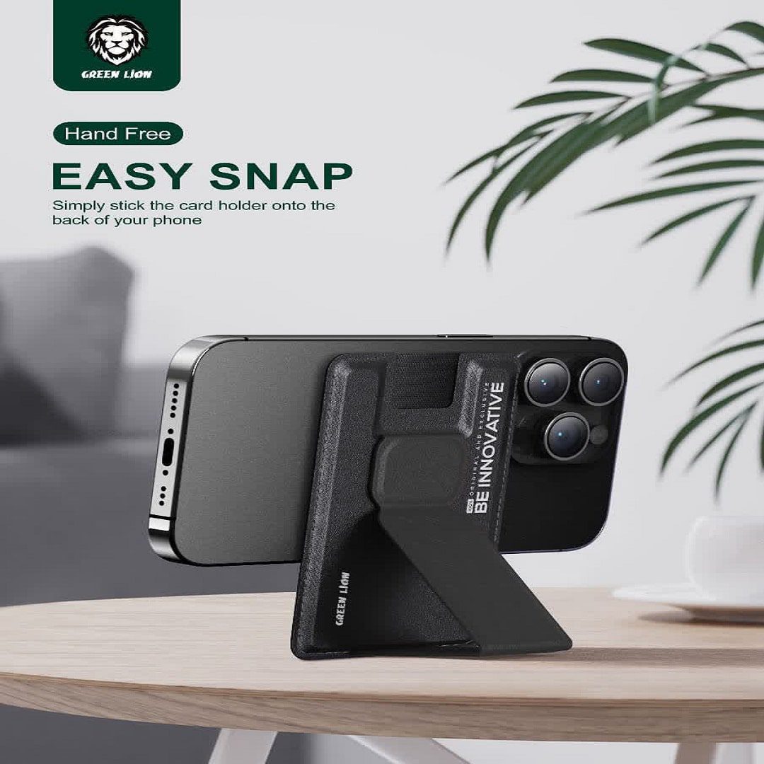 photo4976958503.webp خرید اینترنتی Green innovative magsafe wallet stand