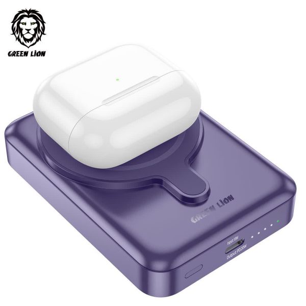 اینترنتی Green 10000mAh 3 In 1 MagSafe Power Bank