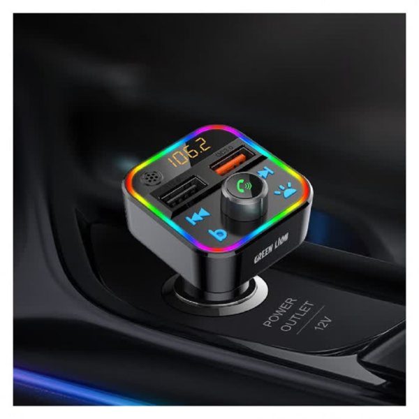 Green car FM transmitter kit