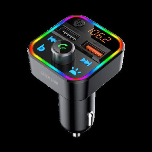 خرید Green car FM transmitter kit