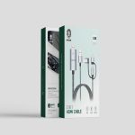 کابل اچ دی ام آی 3 در1 گرین Green 3in1 HDMI cable
