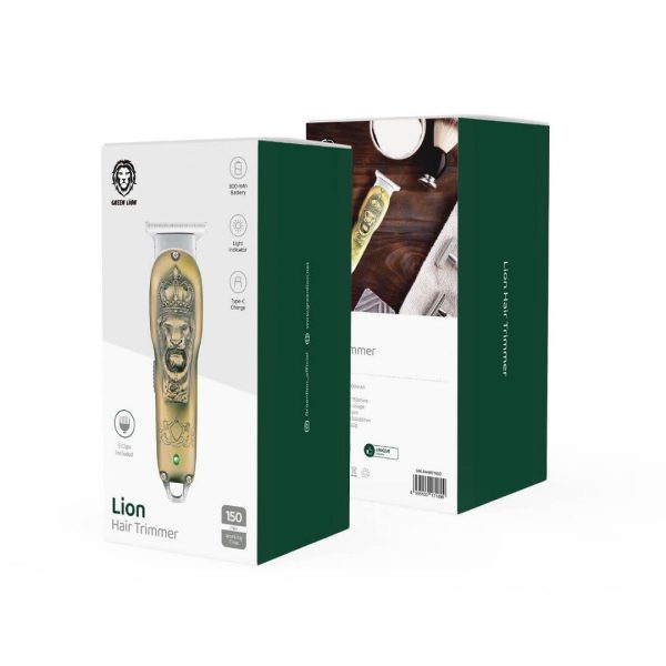 Green lion hair trimmer
