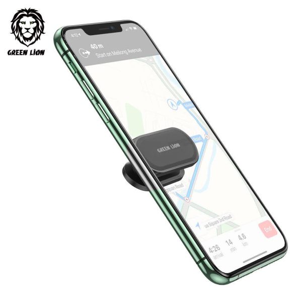 Green magnetic in-car holder ovdn