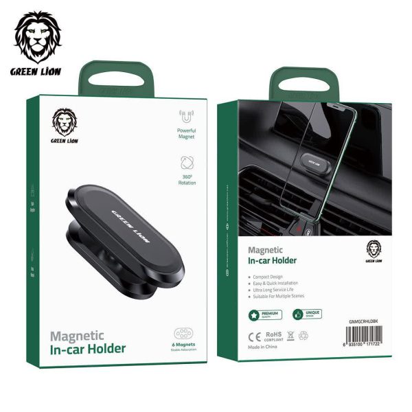 Green magnetic in-car holder