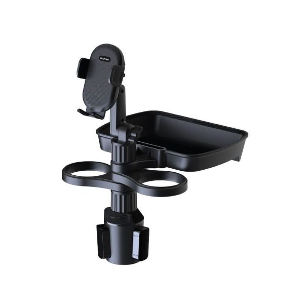 Green CUP Holder+Food Tray Multi Functional