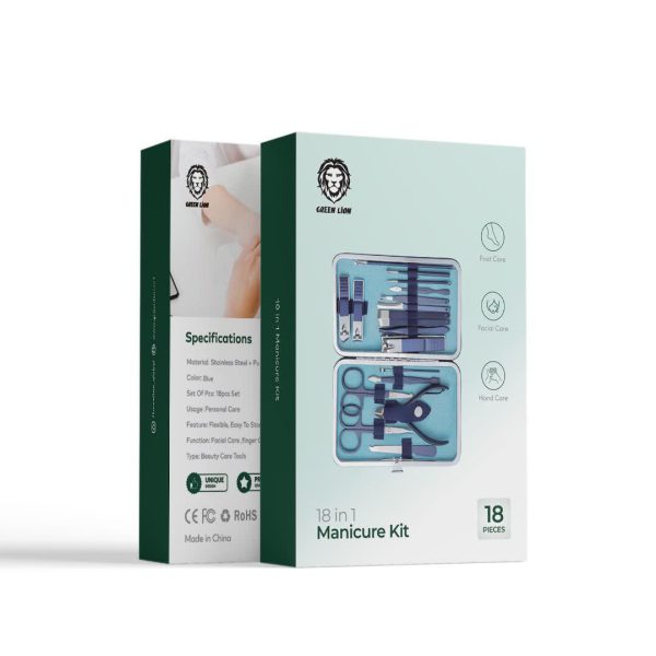قیمت Green 18 in 1 manicure kit