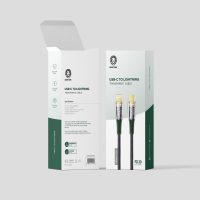 کابل تایپ سی به لایتنینگ شفاف گرین Green