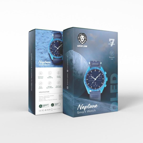 Green neptune smart watch