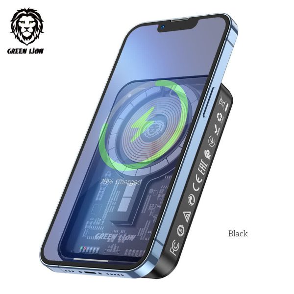 خرید عمدهGreen 3in1 transparent powerbank