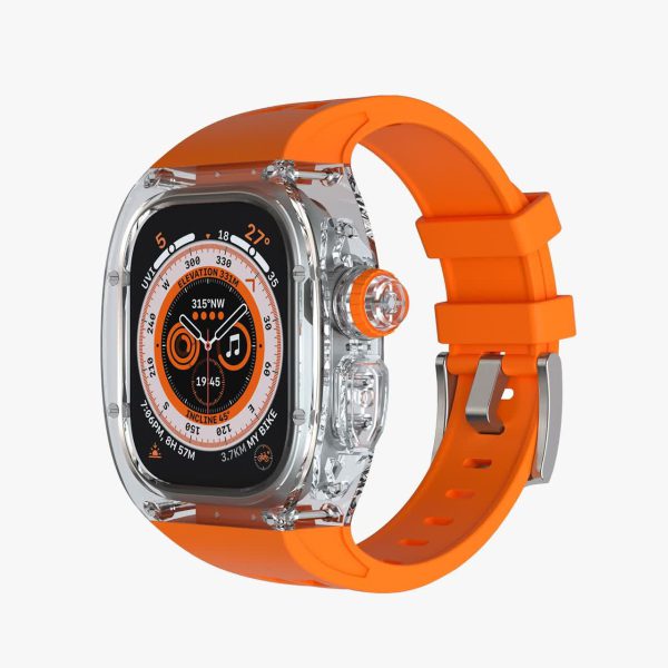 Green la royal silicone strap case خرید