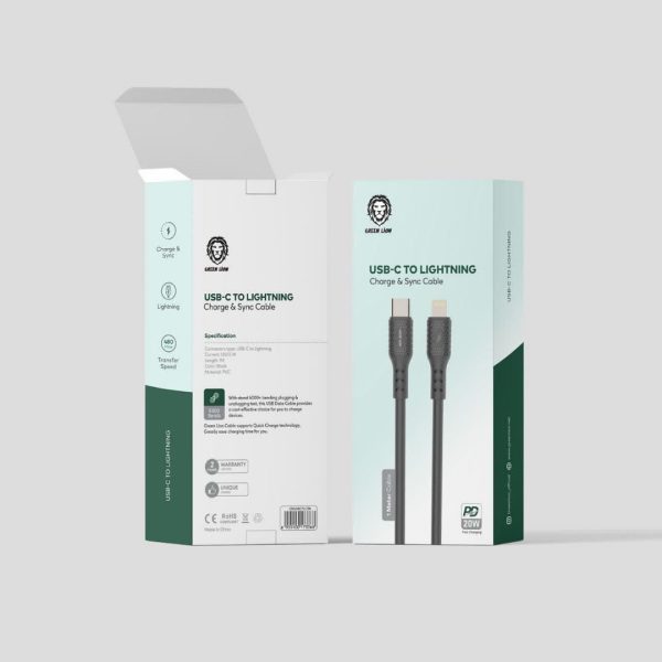 reen USB-C to lightning cable