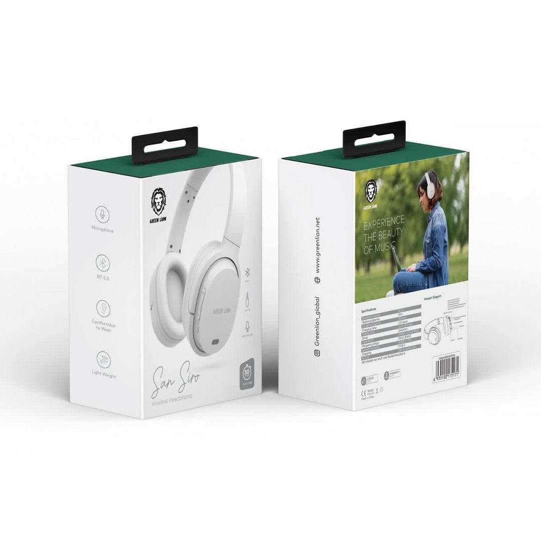 photo601307603.webp Green San Siro Wireless Headphone