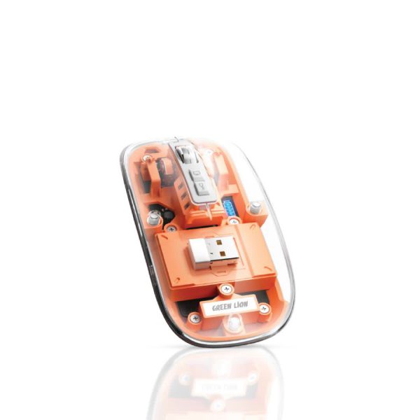 اینترنتی Green Transparent Mouse