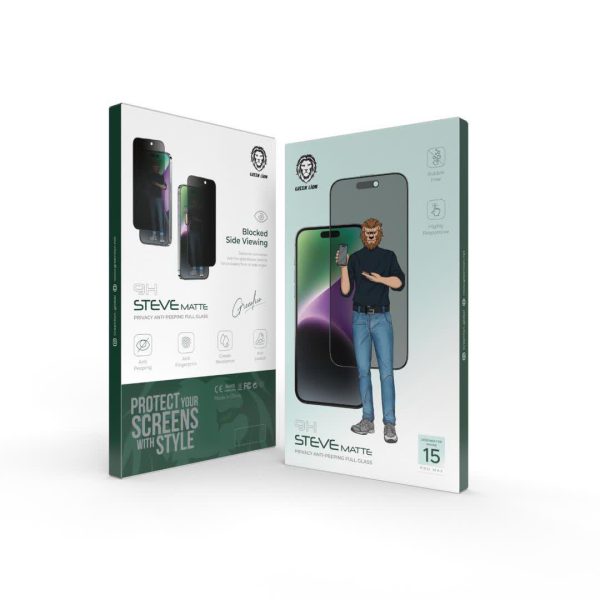 Green 9H Steve Matte Privacy 15pro/15promax