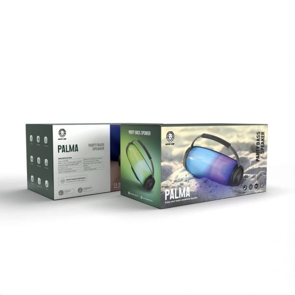 Green Palma Party Bass Speaker