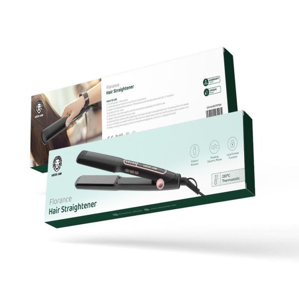 Green florance hair straightener