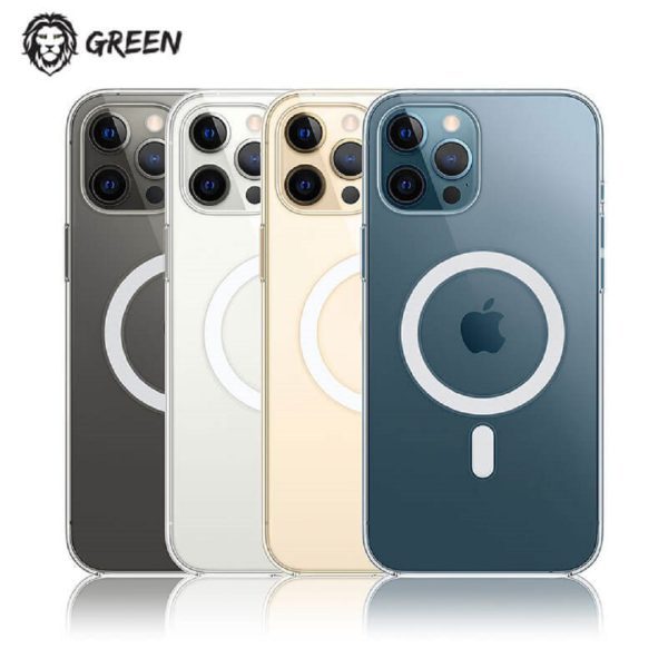 Green 360 anti shock Magnetic Case 14/14Pro/14Max/14ProMax