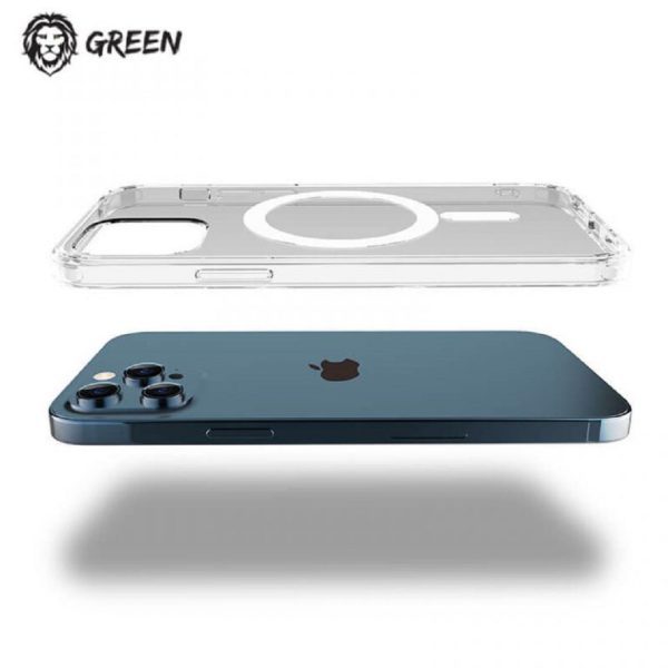 قیمتGreen 360 anti shock Magnetic Case 14/14Pro/14Max/14ProMax