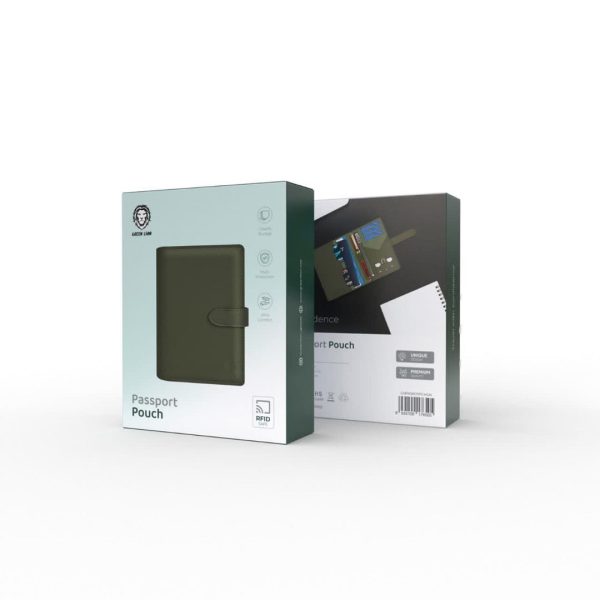 خرید Green passport pouch