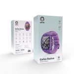 Green carlos santos smart watch with blutooth call