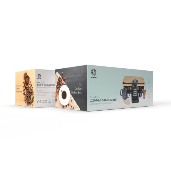 ست قهوه ساز جی 70 گرین Green G-70 coffe maker set