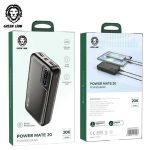 Green Power Matte Power Bank 20000mAh