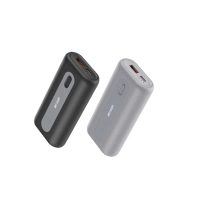 پاوربانک 2 در 1 10000 میلی آمپر ساعتی با شارژر ساعت بی سیم 2.5 واتی گرین Green 2In1 Power Bank 10000mAh With Wireless Watch Charger 2.5W