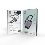 Green 5in1 mini multifunction Hub