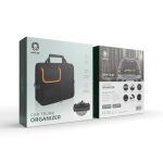 Green car trunk organizer