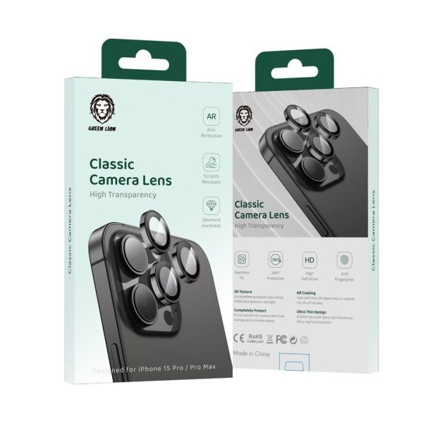 Green classic camera lenz 15pro/15promax