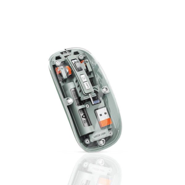 اینترنتی Green Transparent Mouse 2