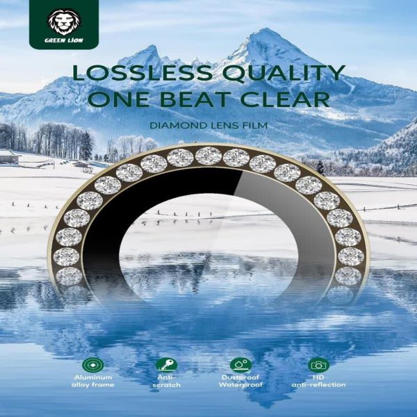 قیمت Green diamond camera lens