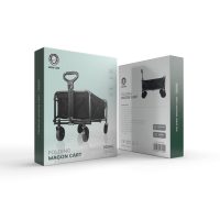 Green folding wagon cart