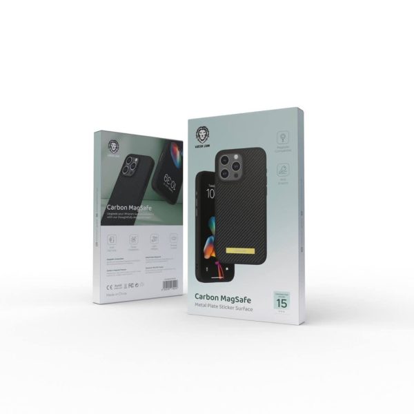 خرید Green Carbon Magsafe Case 15Pro/15Promax