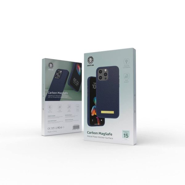 Green Carbon Magsafe Case 15Pro/15Promax