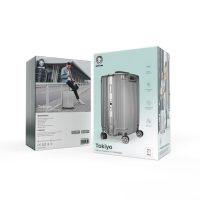 Green tokiyo smart fingerprint teolley bag