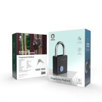 Green fingerprint padlock GL-PLS