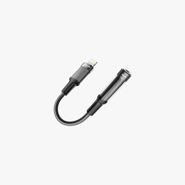 Green Earphone Adapter Lightning To 3.5 Audio Jack